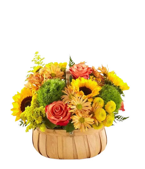 Sweet Sunflower Basket