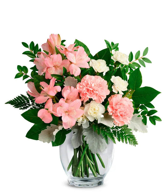 Shell-Pink Recovery Blossoms