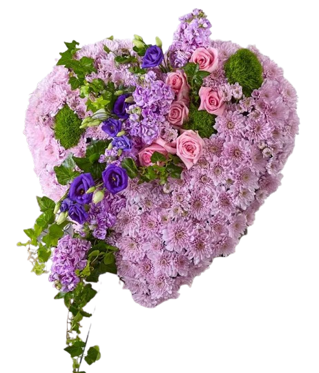 Serene Lavender Heart
