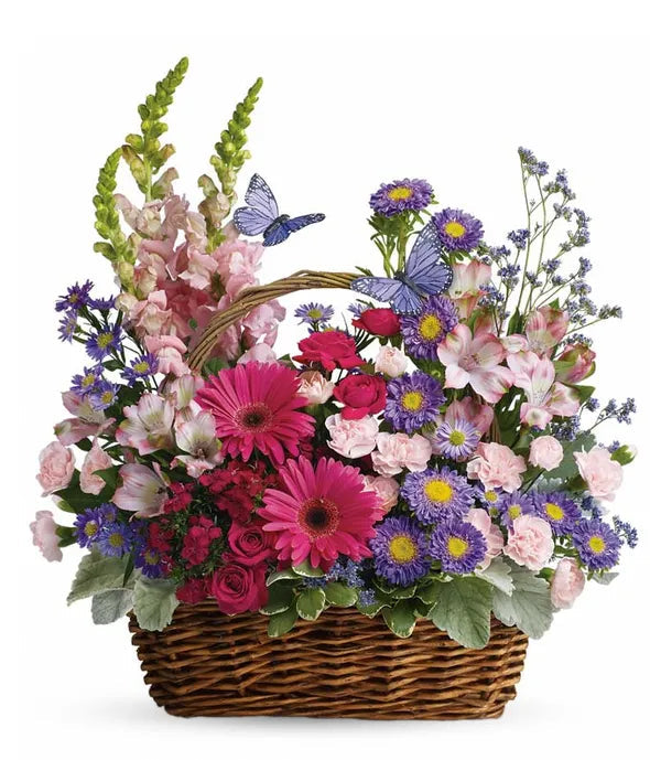 Country Basket Blooms
