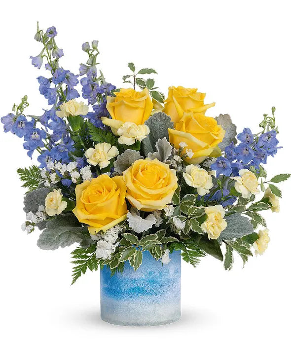 Dew Drops & Ocean Mist Bouquet