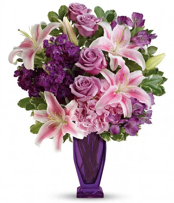 Blushing Violet Bouquet