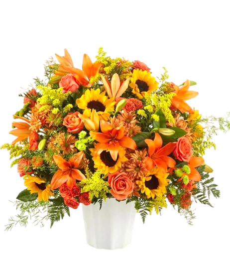 Remembering Fall Floor Basket