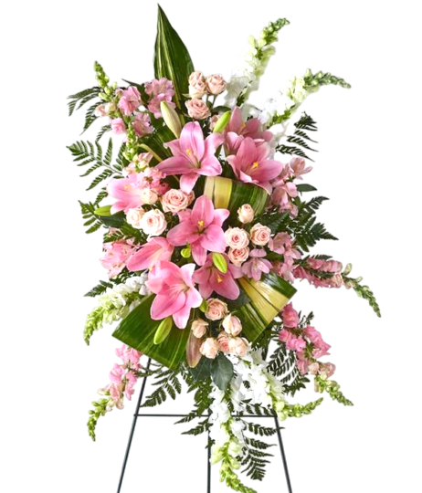 Elegant Embrace Standing Spray