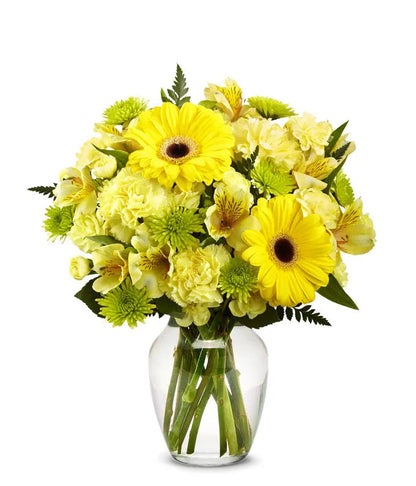 Bursting Yellow Bouquet 