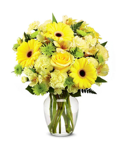 Bursting Yellow Bouquet 