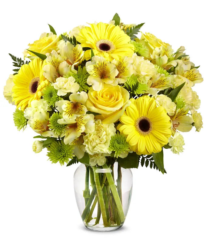 Bursting Yellow Bouquet 