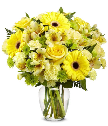 Bursting Yellow Bouquet 