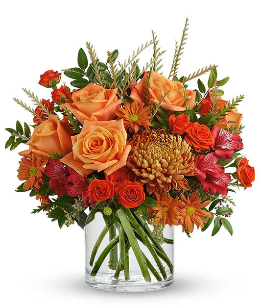 Spicy Tangerine Bouquet 