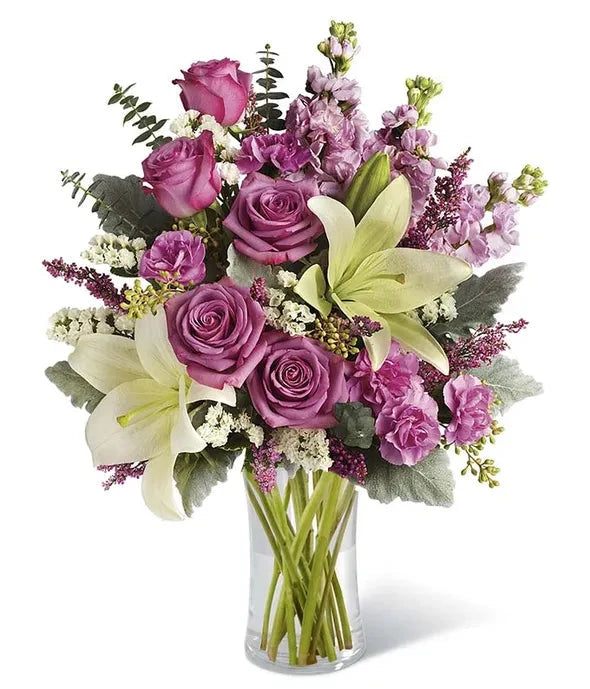 Purple Elegance Bouquet 