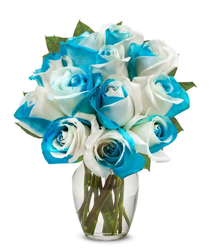 Sea Foam Roses Bouquet 