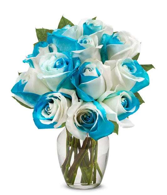 Sea Foam Roses Bouquet 