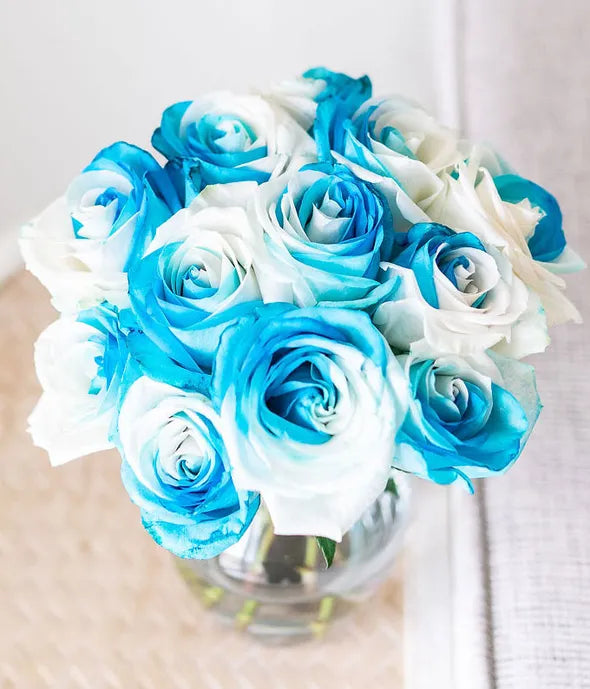 Sea Foam Roses Bouquet 