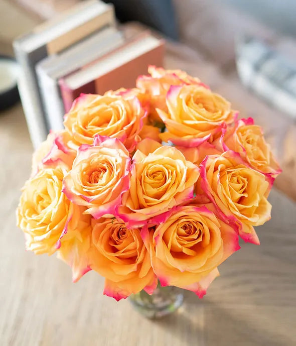Rustic Circus Roses Circus Roses Bouquet at Sincere Flowers