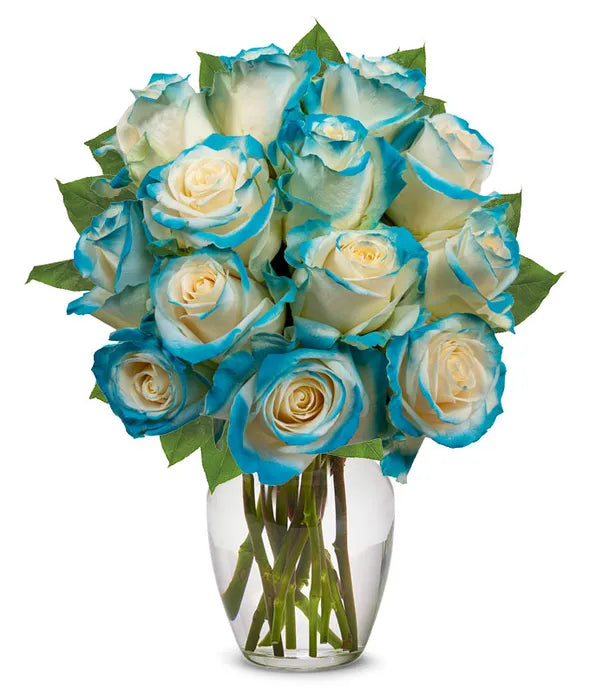 Aquamarine Roses Bouquet 