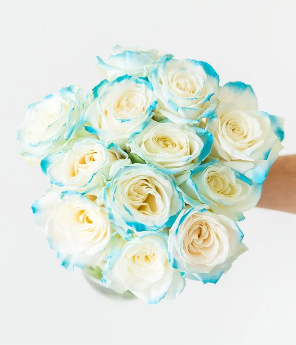 Aquamarine Roses Bouquet 