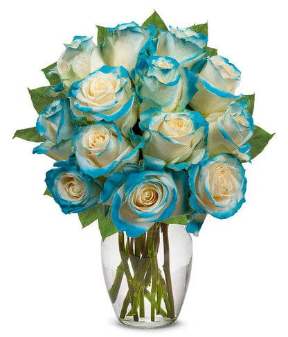Aquamarine Roses Bouquet 