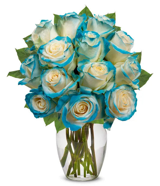 Aquamarine Roses Bouquet 