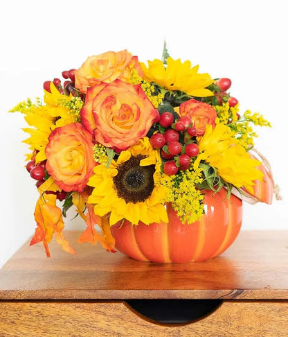 Plentiful Pumpkin Arrangement 