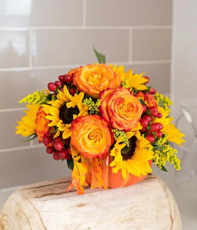 Plentiful Pumpkin Arrangement 