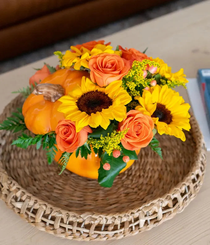 Plentiful Pumpkin Arrangement 