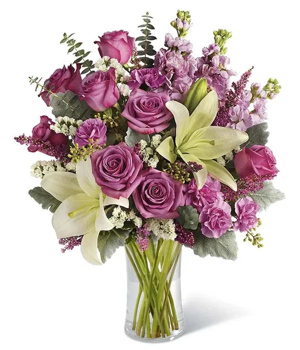 Purple Elegance Bouquet 