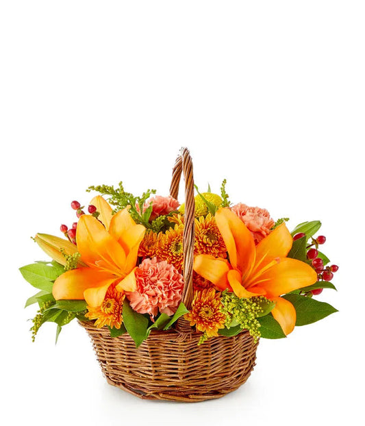 The Essence Of Fall In A Basket 