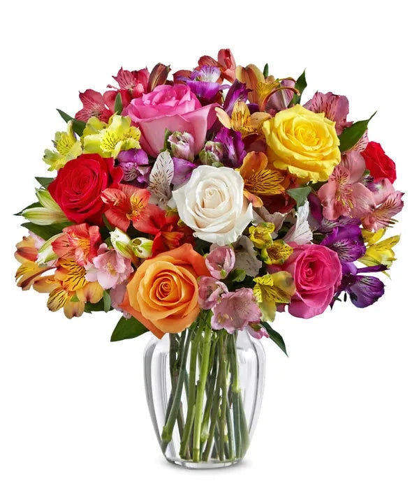 Bright & Sunny Rose Bouquet 