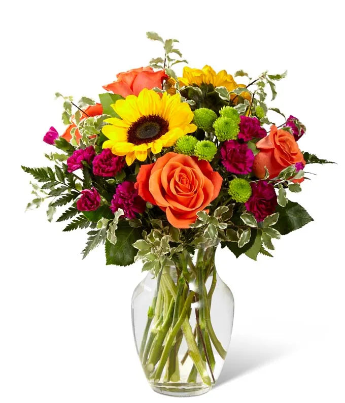 Dazzling Sunflower Love 