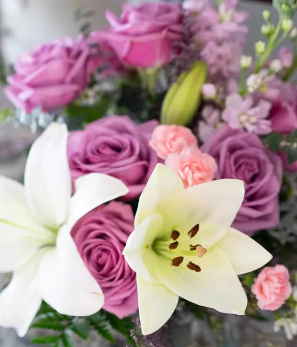 Purple Elegance Bouquet 