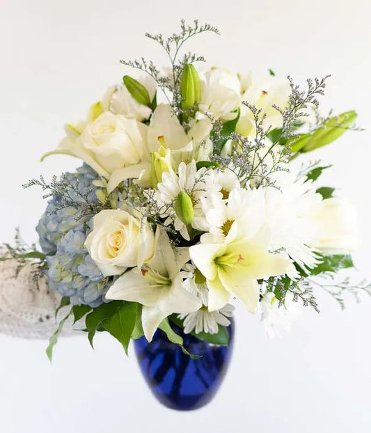 Beautiful In Blue Flowers 