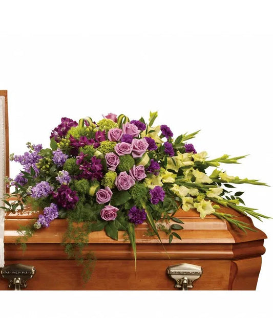 Meadow of Memories Casket Spray 