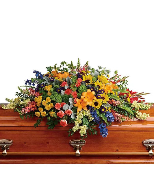 Garden of Love Casket Spray 