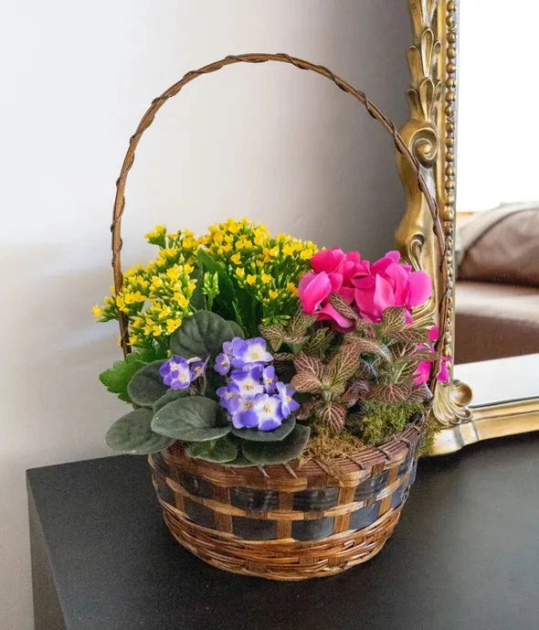 Spring Floral Basket 