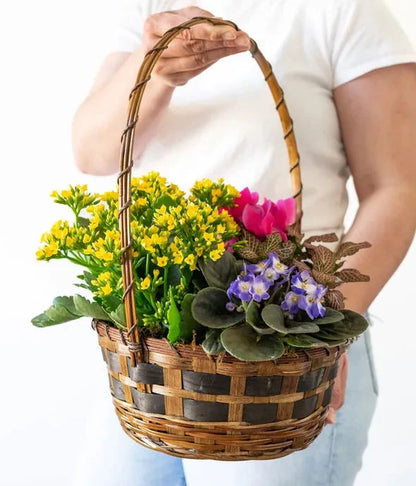 Spring Floral Basket 