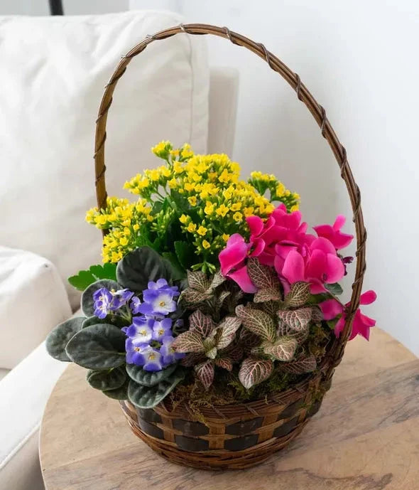 Spring Floral Basket 