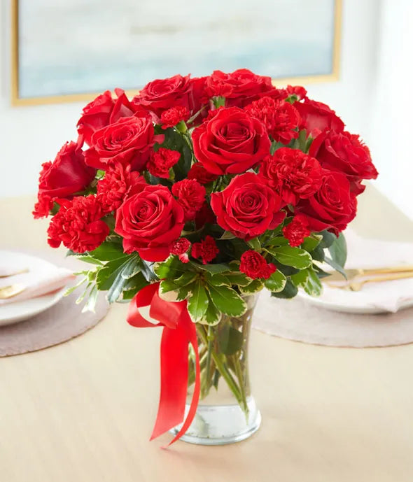 Red Flower Bouquet 