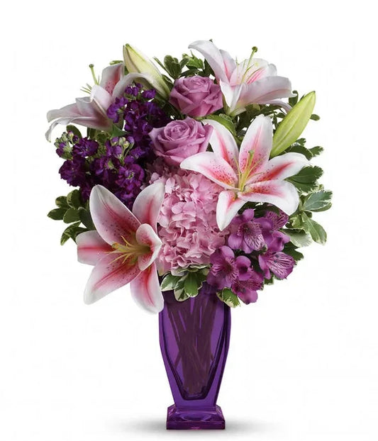 Blushing Violet Bouquet 