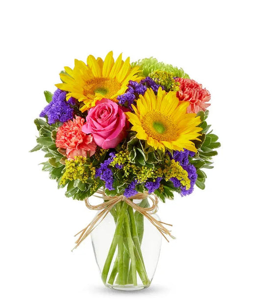 Bright Sunflower Bouquet 