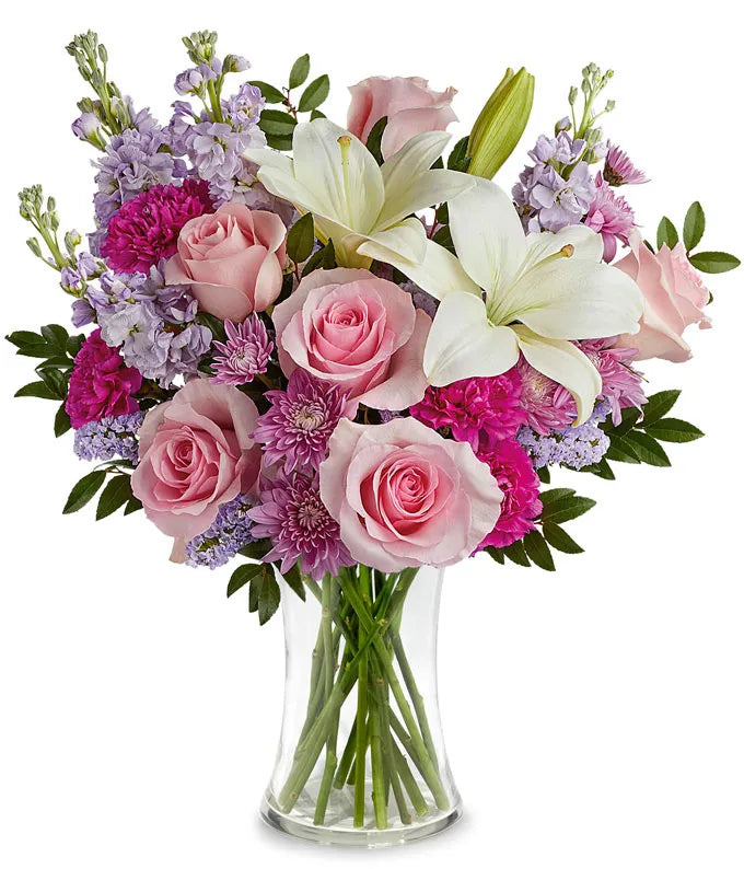 Pink and Lavender Harmony 