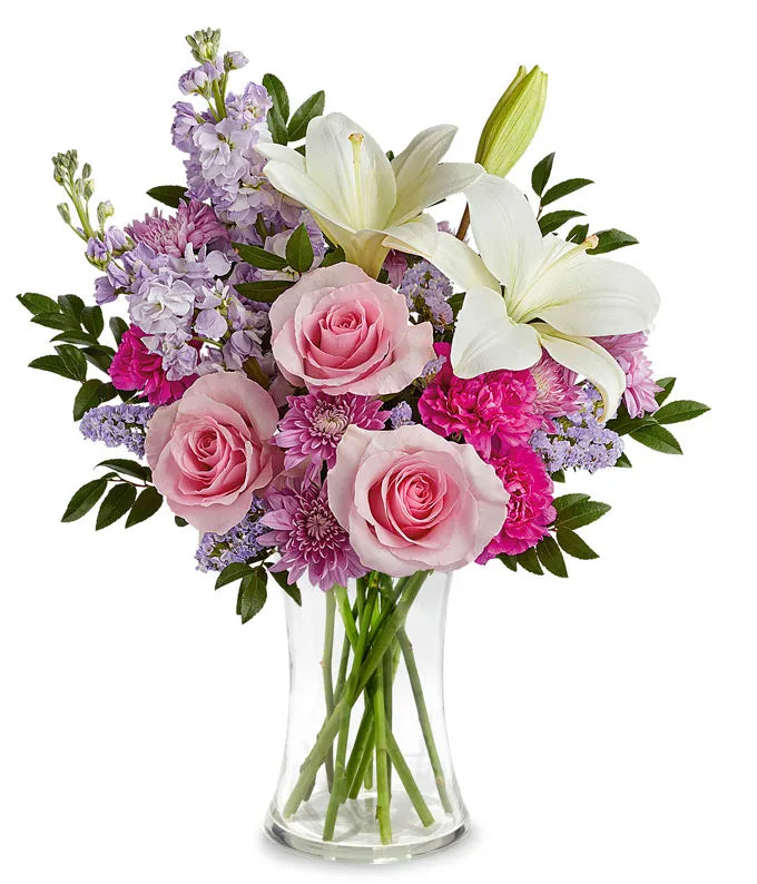 Pink and Lavender Harmony 