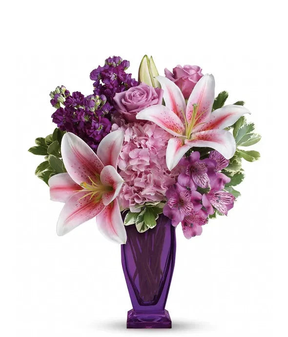 Blushing Violet Bouquet 