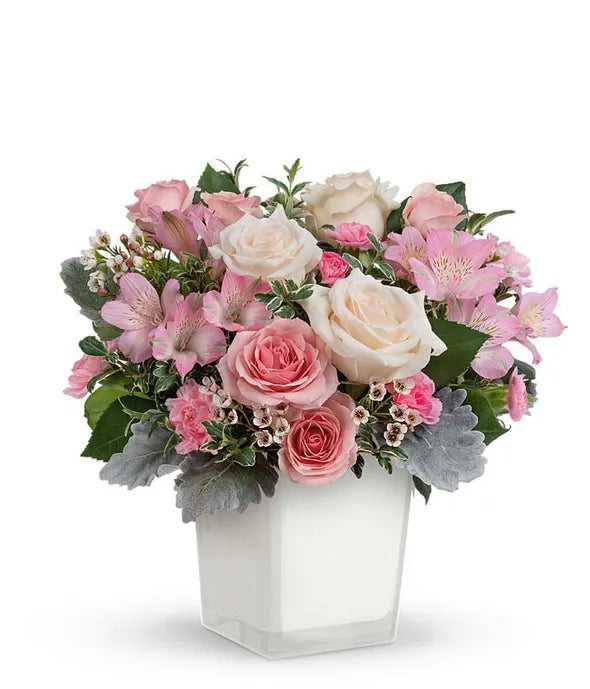 Blushing Roses Bouquet 