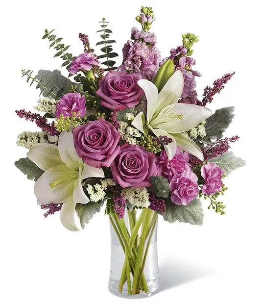 Purple Elegance Bouquet 
