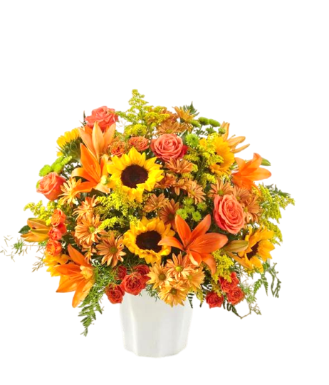 Remembering Fall Floor Basket 